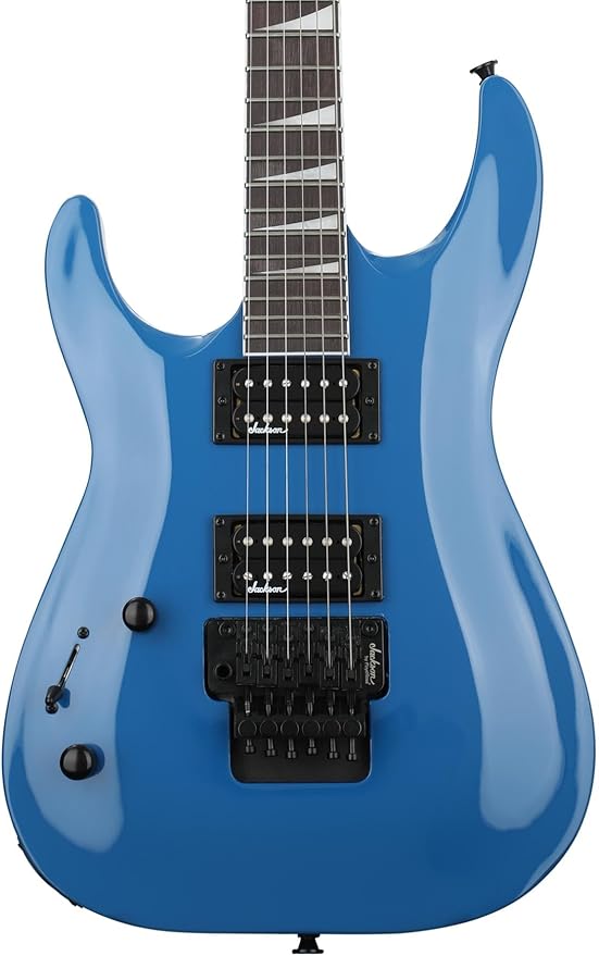 Jackson JS Series Dinky® Arch Top JS32 DKA LH, Amaranth Fingerboard, Bright Blue