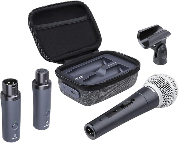 NU>X B-3RC 2.4GHz Wireless Microphone System