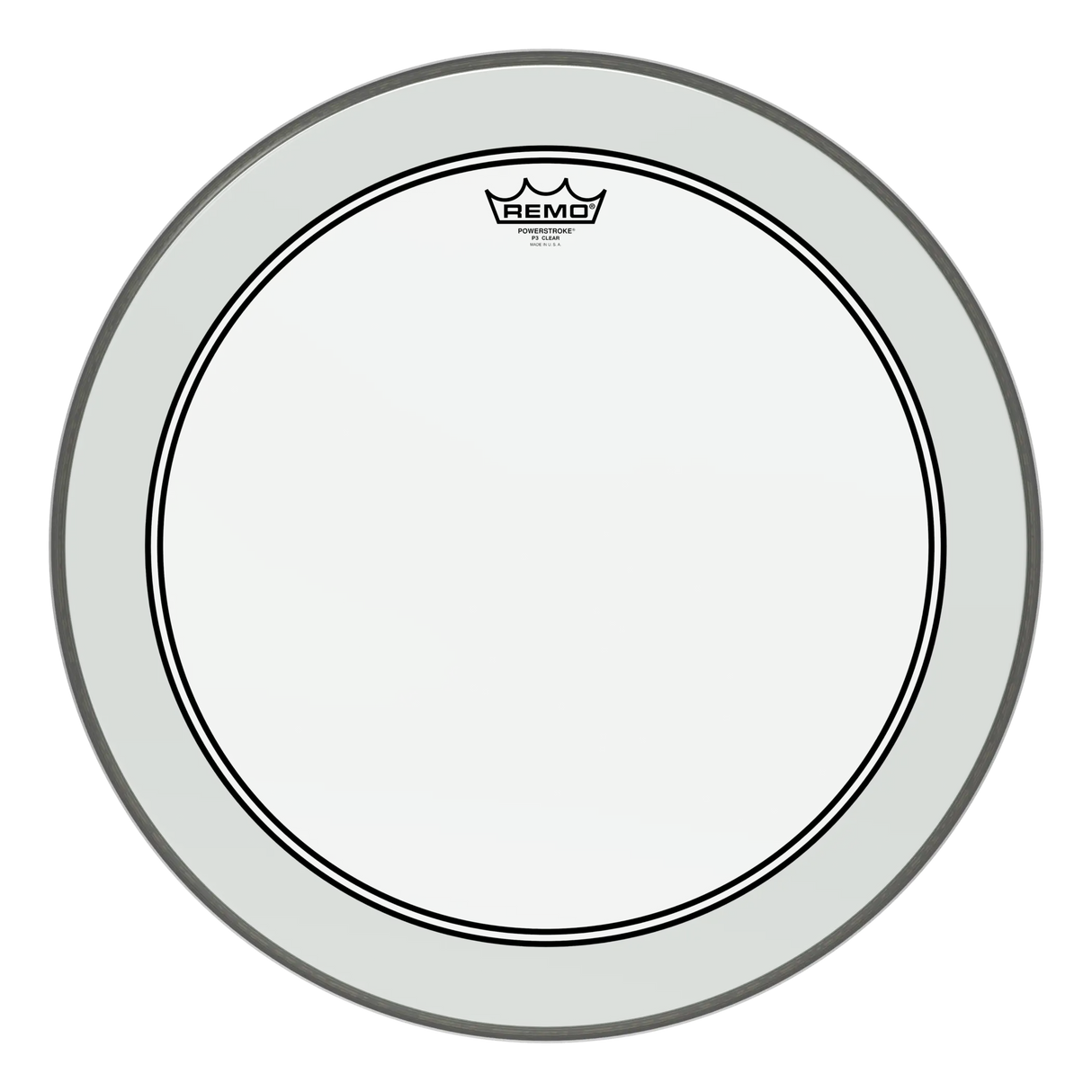 Remo Powerstroke 3 Clear 22"