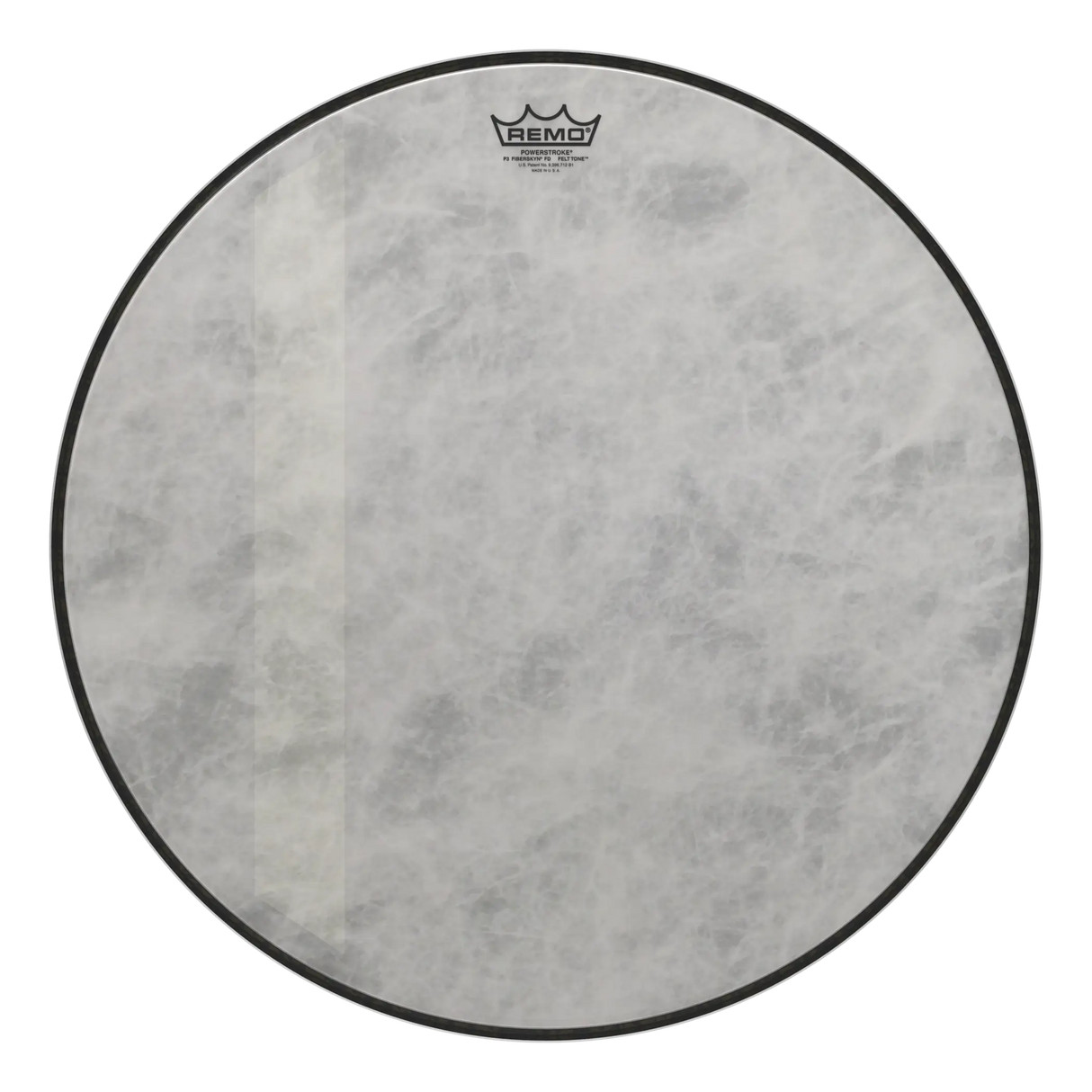 Remo 20" Powerstroke Felt Tone Fiberskyn Bass Drum Head