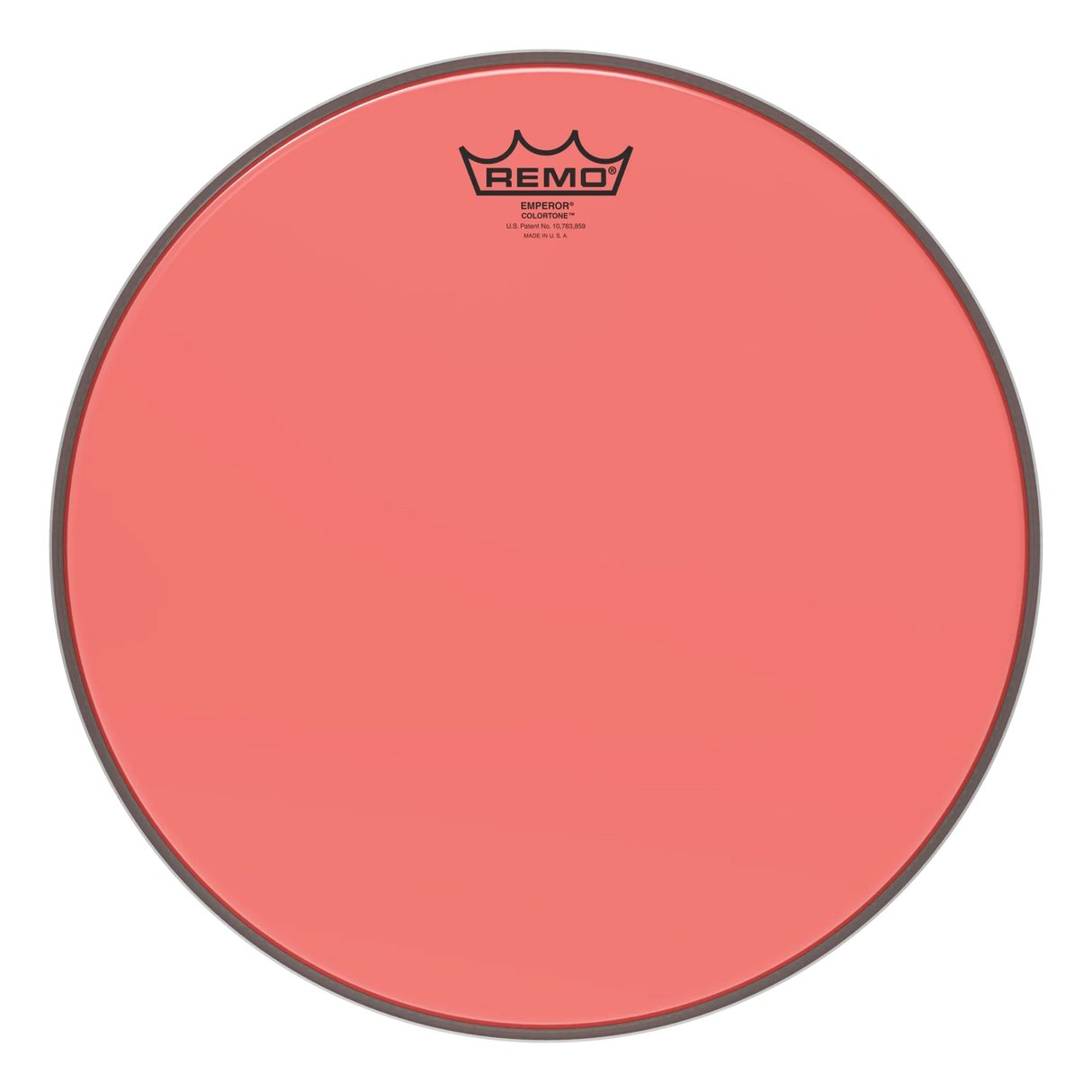 Remo Emperor Colortone Red Drumhead 14"