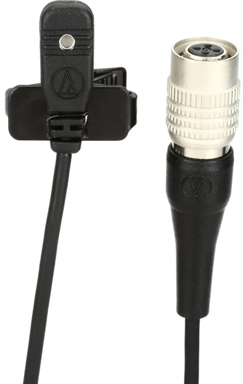 Audio-Technica MT830cW Lavalier Microphone for AT Wireless - Black