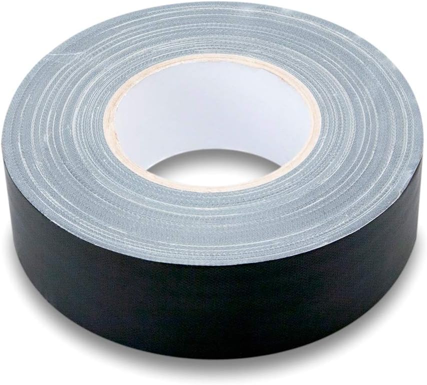 Hosa GFT-447BK-BULK Gaffer Tape, Black, 2 in x 60 yd