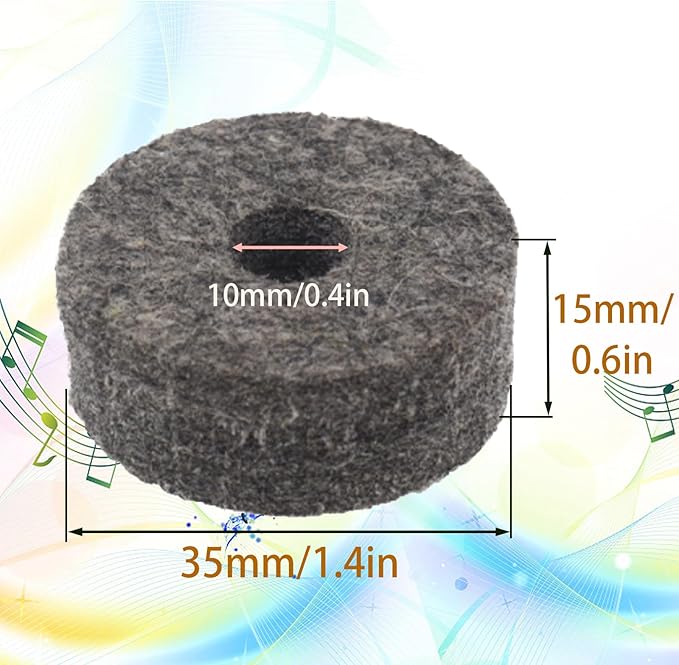 Ahead Wool Cymbal Felt (single)