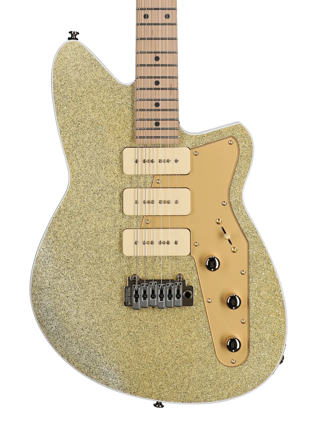 Reverend Ryan Malicsi Signature Electric Guitar - White Gold Sparkle