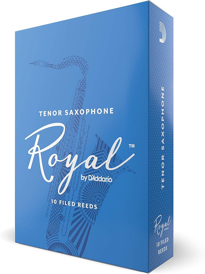 D'Addario Rico Royal Tenor Saxophone 1.5 Reeds 10-Pack