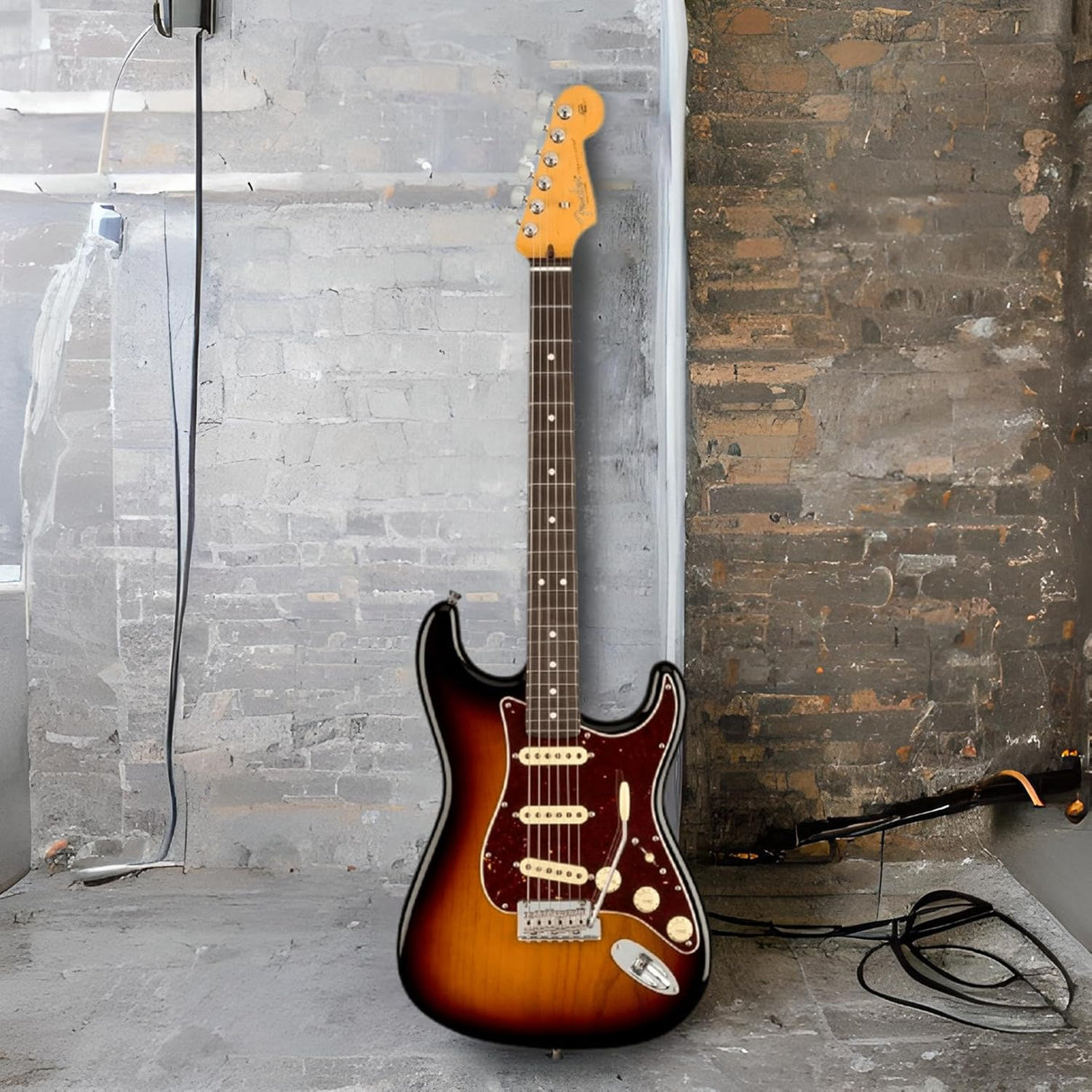 Fender American Pro II Stratocaster HSS Rosewood Neck - 3 Tone Sunburst