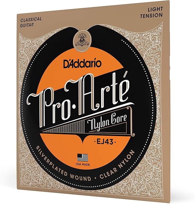 D'Addario Light Tension, Pro-Arté Nylon Classical Guitar Strings