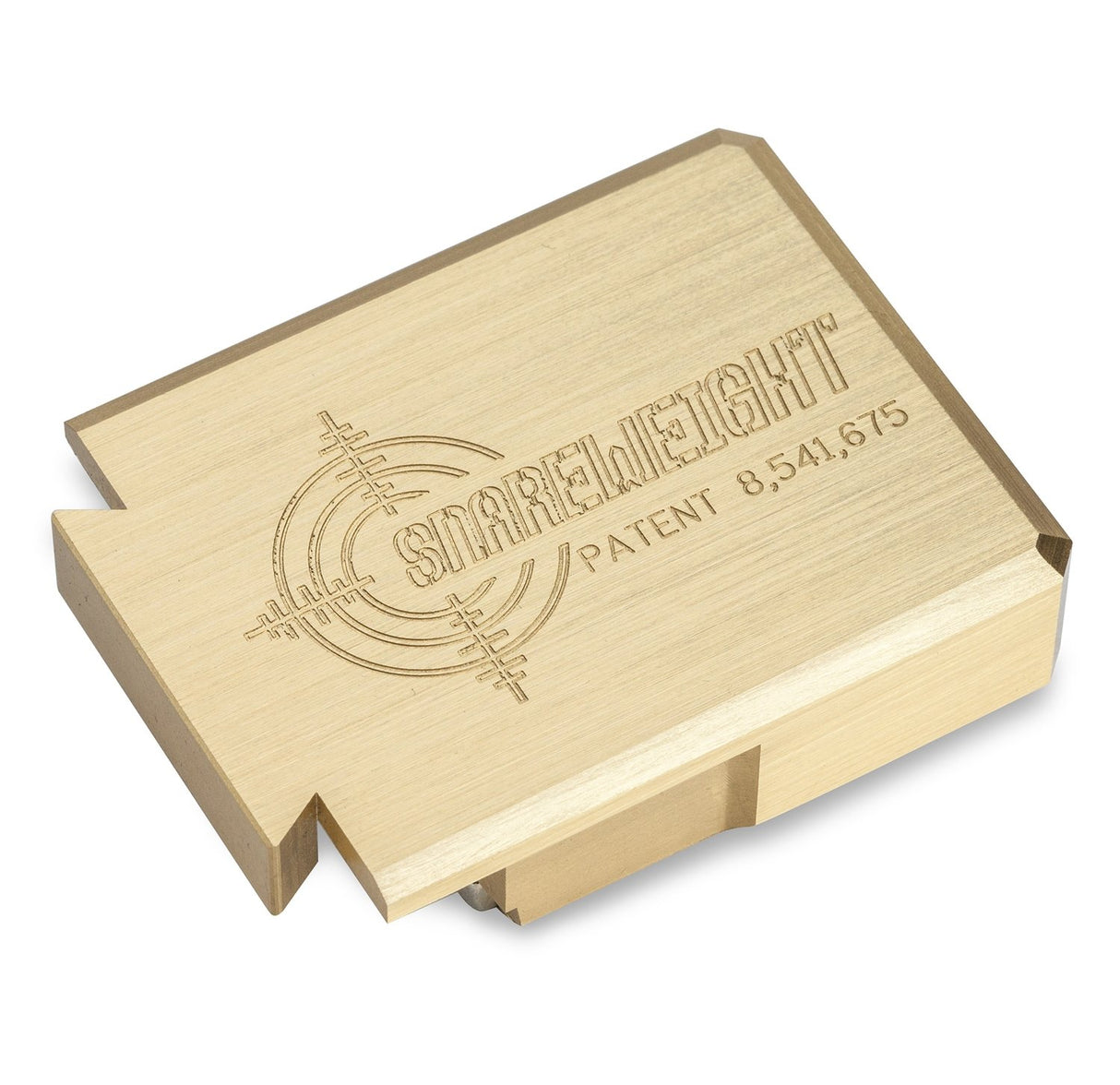 Snareweight Solid Brass #5 with Standard Leather Insert and Case