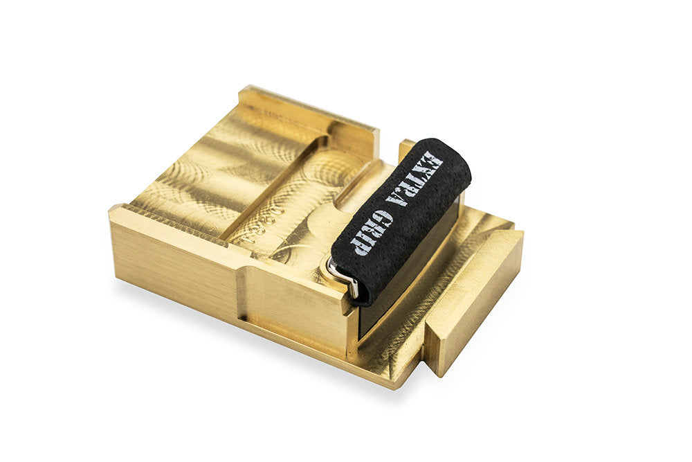 Snareweight Solid Brass #5 with Standard Leather Insert and Case