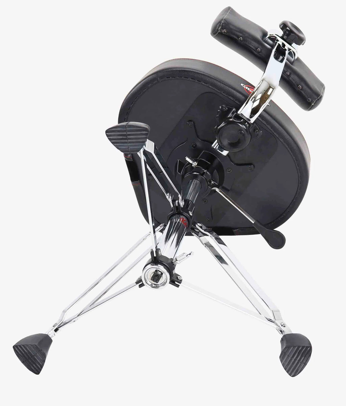 Gibraltar 9808HMB 9000 Series 16“ Hydraulic Cordura Saddle Drum Throne with Backrest