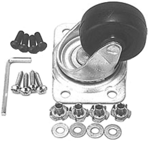 Peavey Large Single-Swivel Caster