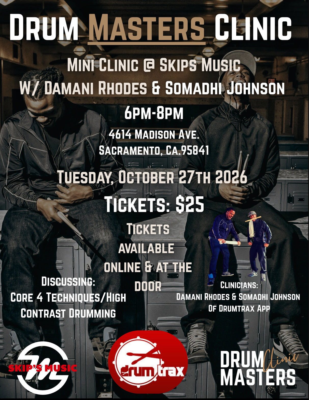 Drum MASTERS Clinic Special
