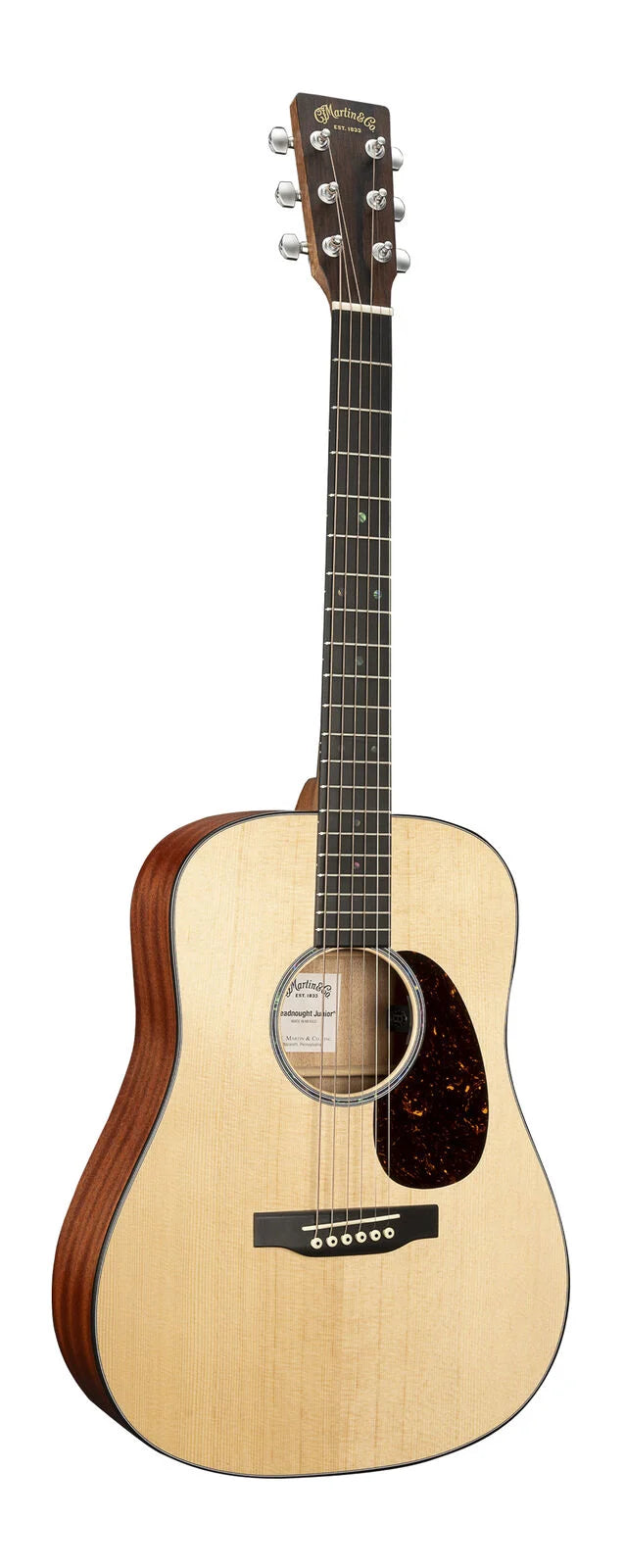Martin D Jr-E Acoustic Electric Guitar - Natural