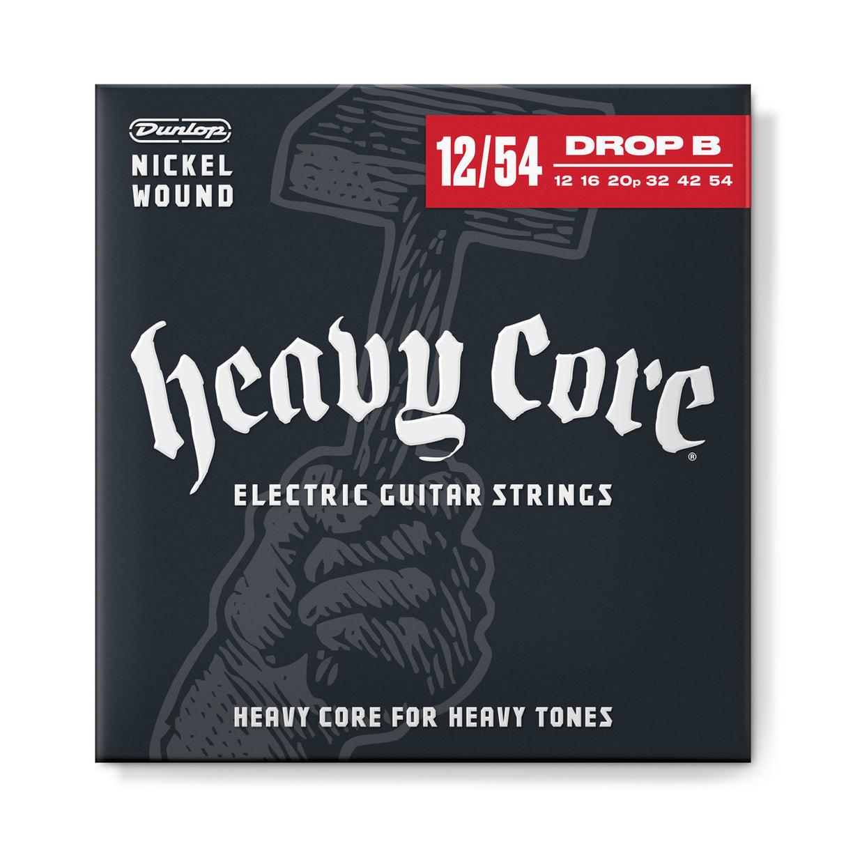 Dunlop Heavy Core Electric Guitar Strings 12-54