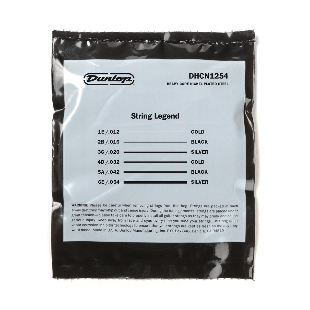 Dunlop Heavy Core Electric Guitar Strings 12-54