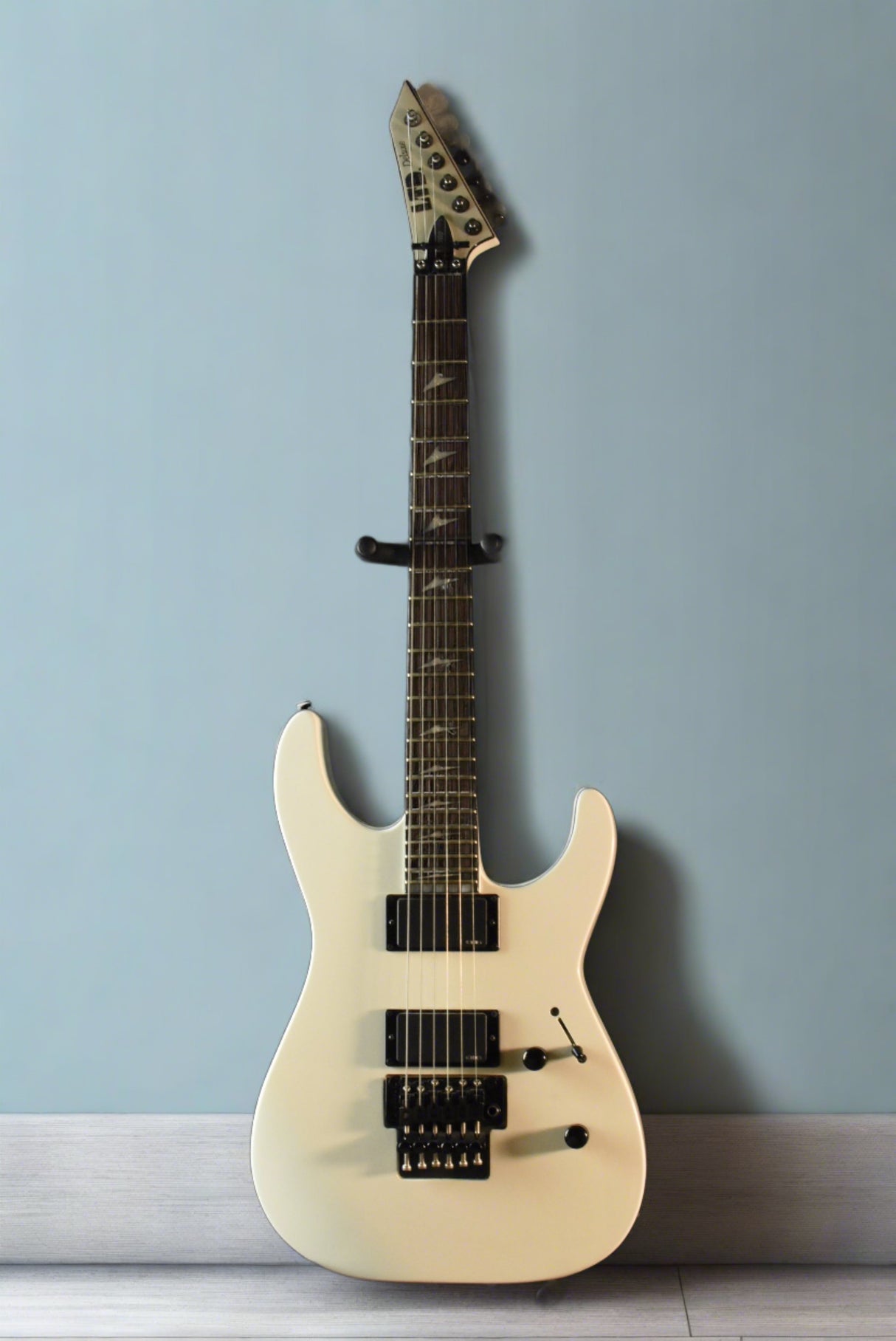 Used ESP LTD M1000 Deluxe Electric Guitar - White