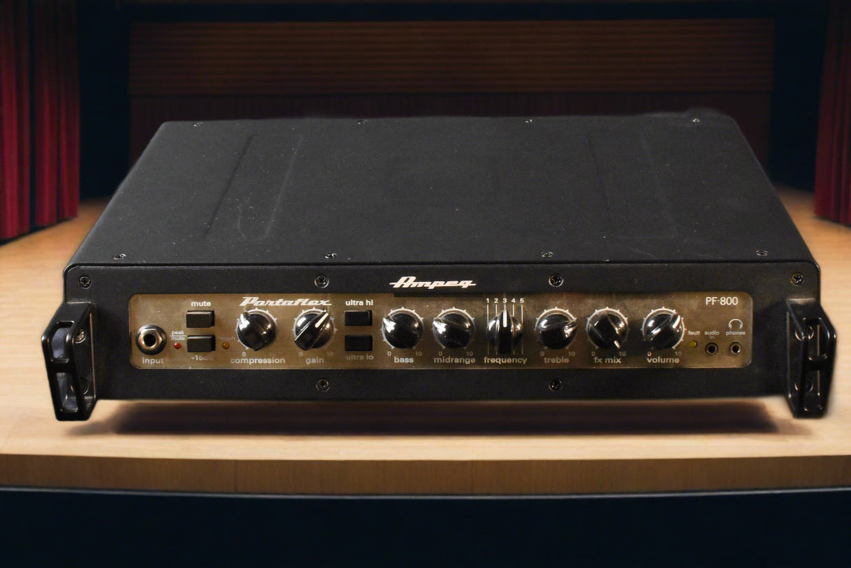 Used Ampeg PF800 Bass Amplifier Head