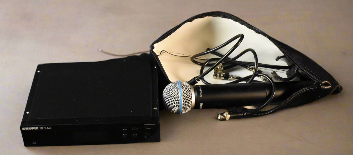 Used Shure BLX24/ B58 Wireless Vocal System