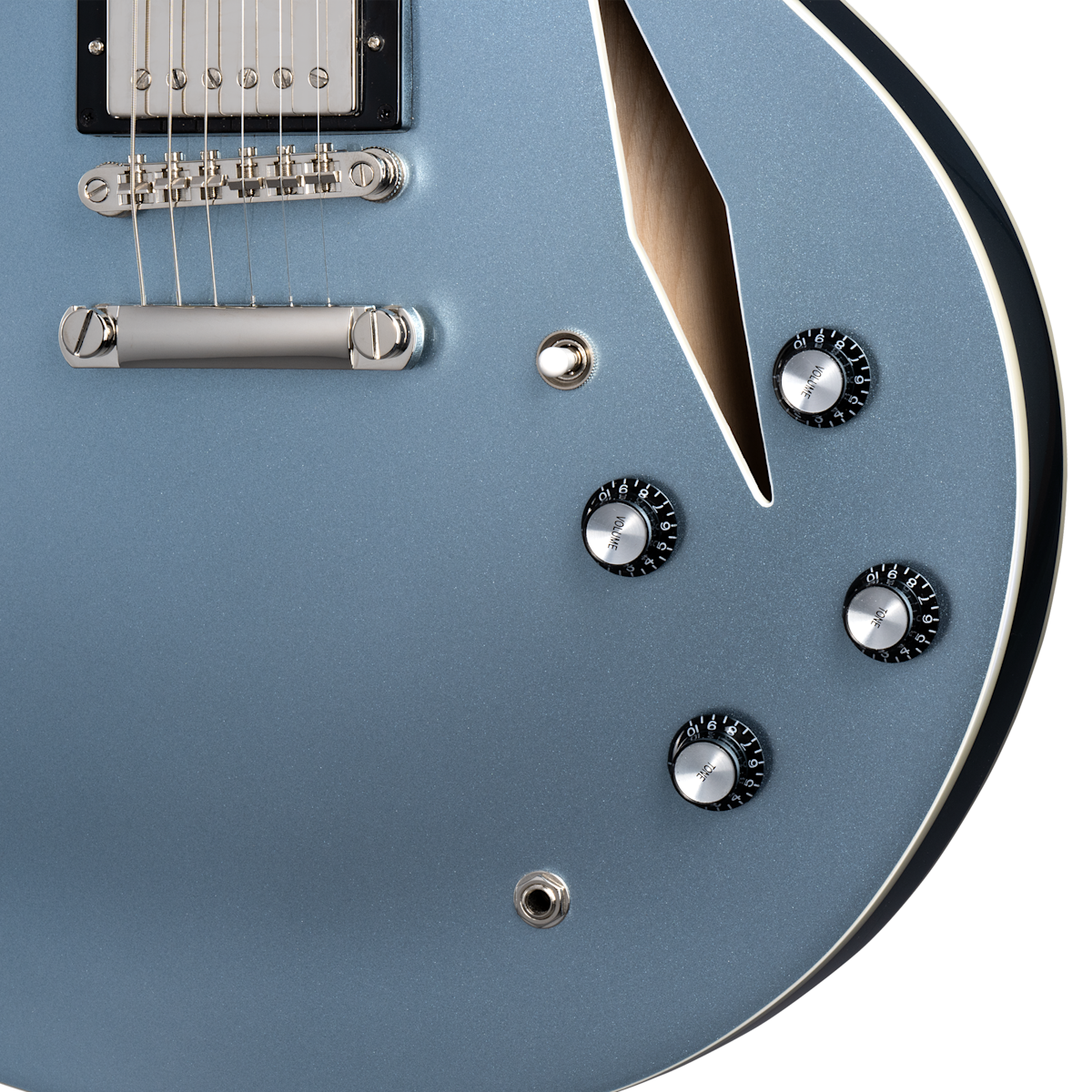 Epiphone Dave Grohl DG-335 with Hard Shell Case - Pelham Blue