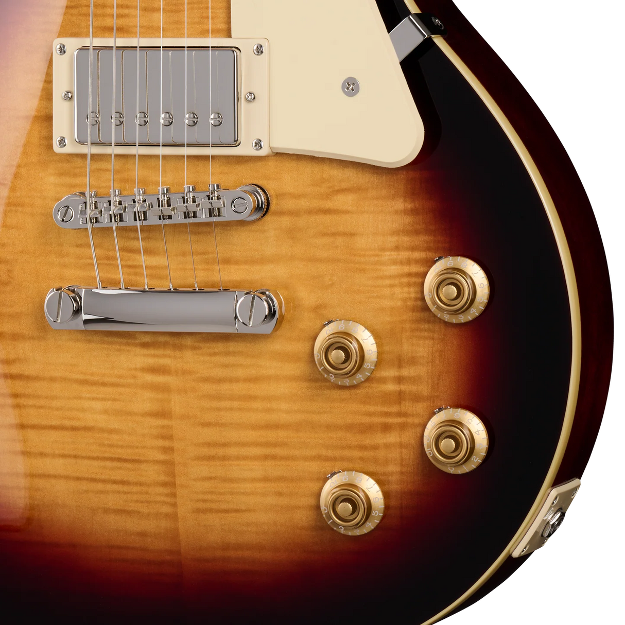 Epiphone Les Paul Standard 50's Figured (Inlc. Premium Gig Bag) - Bourbon Burst