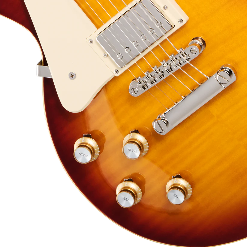 Gibson Les Paul Standard 60s Figured Iced Tea Burst (Left-handed, Incl. Premium Gig Bag)