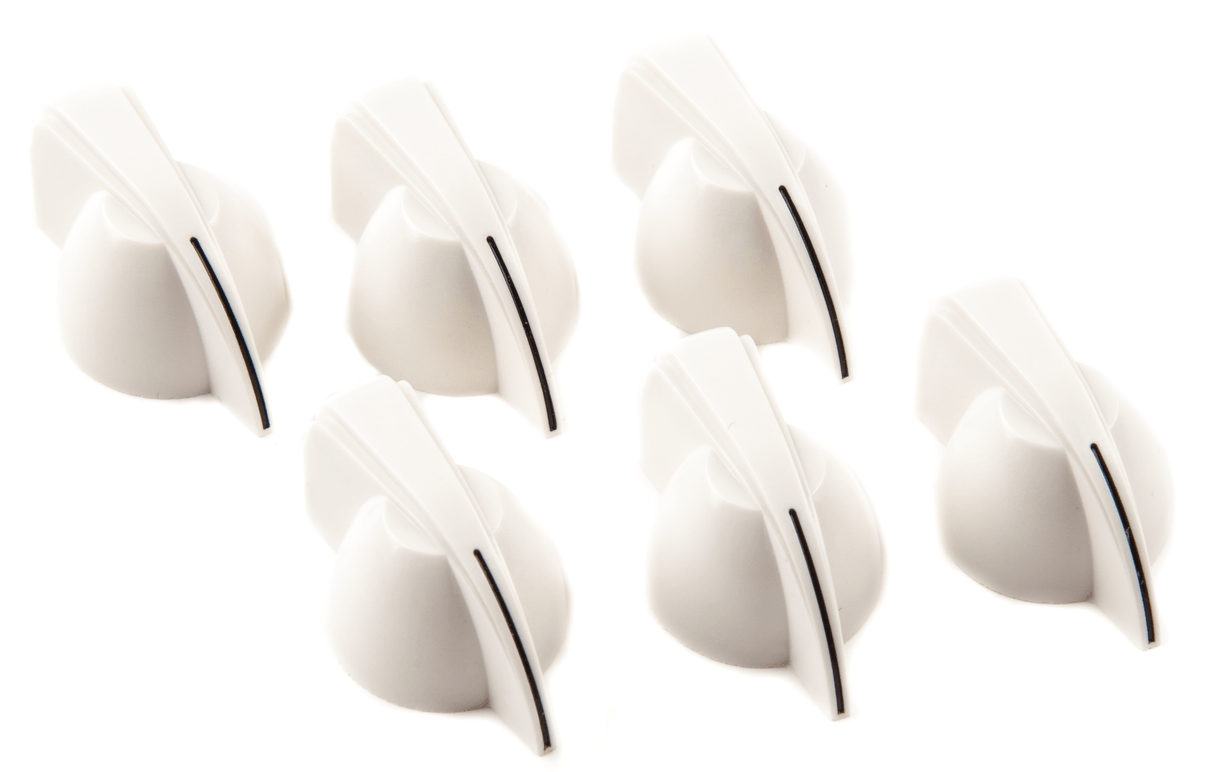 Fender Chicken Amplifier Knobs-White