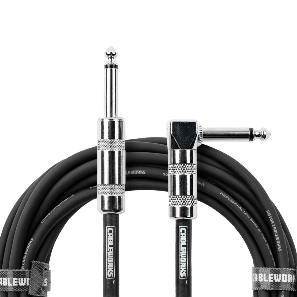 Gator 10 Foot Strt to RA instrument Cable - Backline