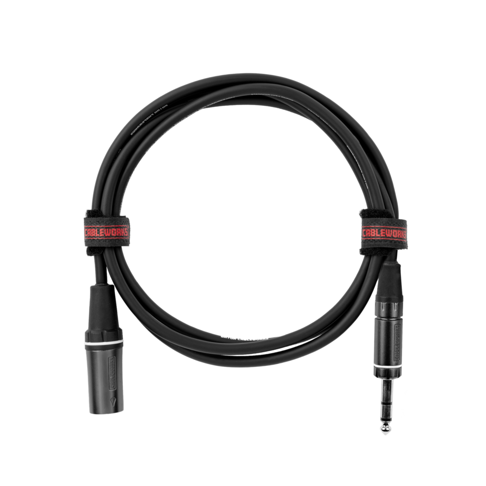 Gator 5 Foot XLR M to TRS Cable