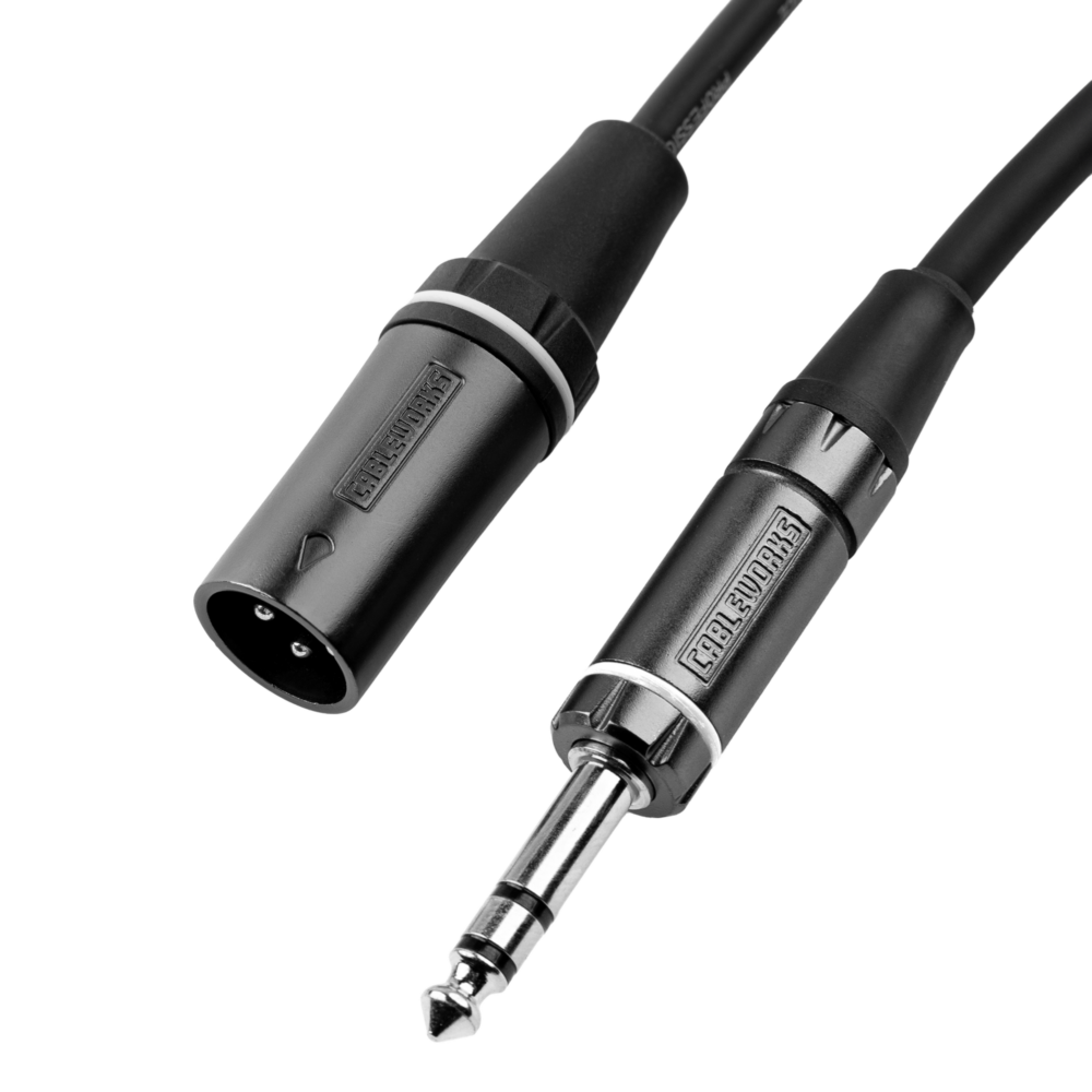 Gator 5 Foot XLR M to TRS Cable