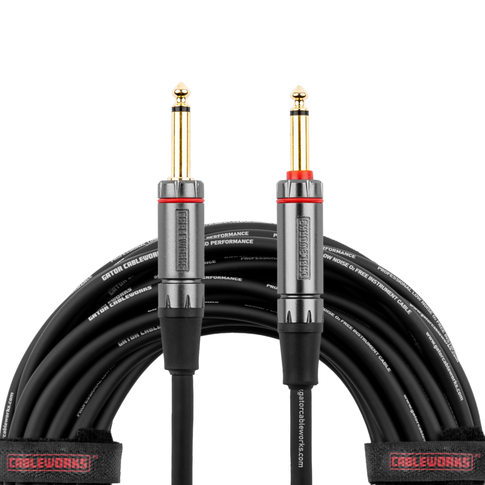 Gator 10 Foot Strt to Strt Quiet Instrument Cable