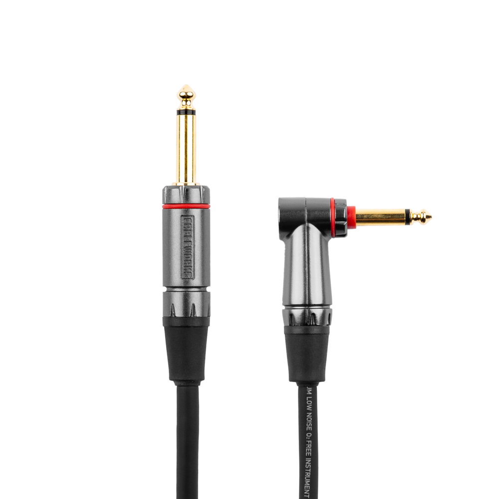Gator 10 Foot Strt to RA Quiet Instrument Cable