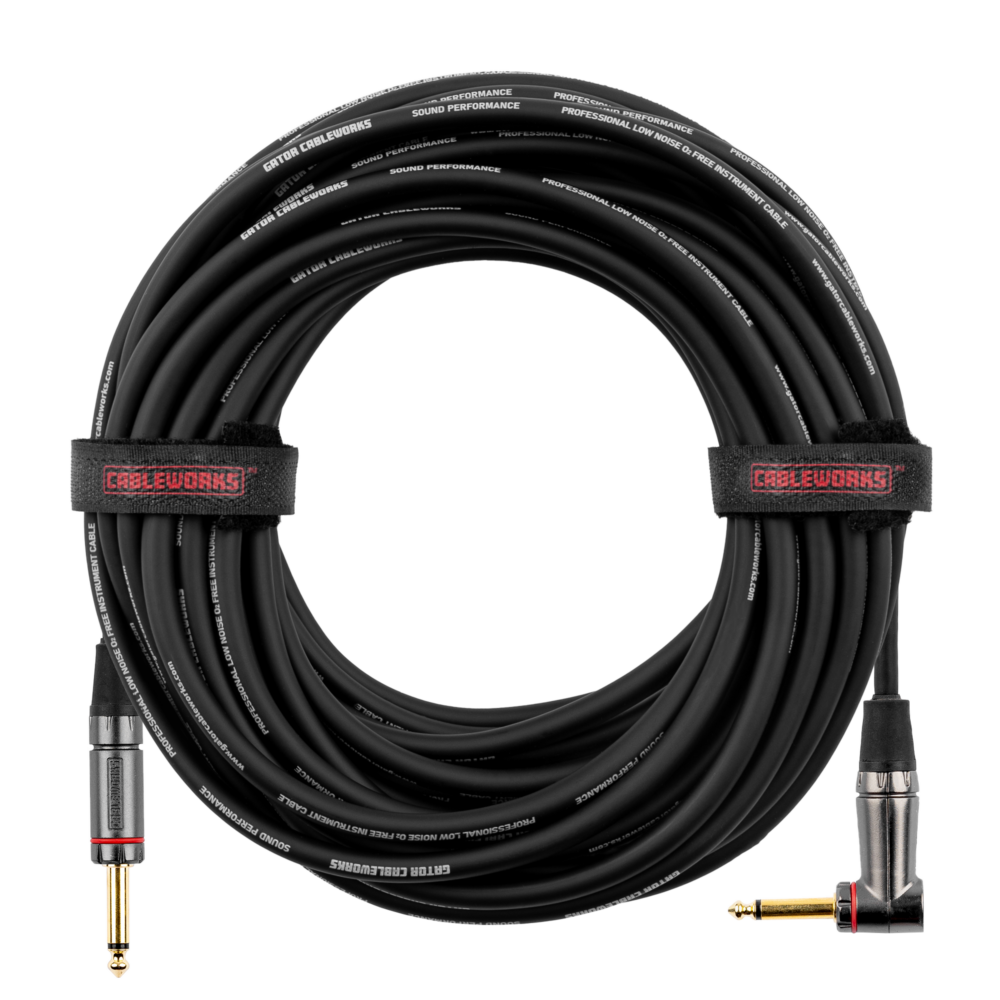 Gator 20 Foot Strt to Strt Instrument Cable - Headliner