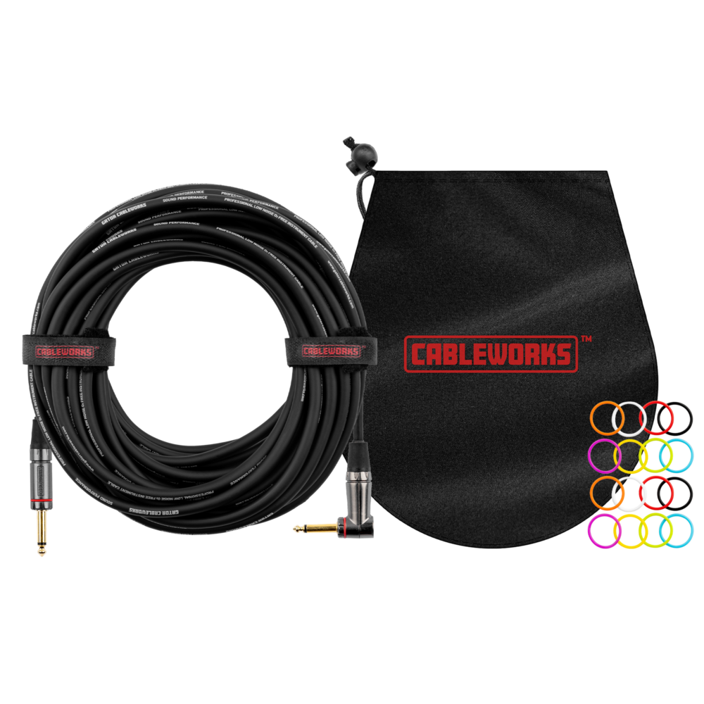 Gator 20 Foot Strt to Strt Instrument Cable - Headliner