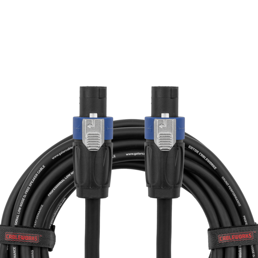 Gator 6 Foot Twist Lock Connector Speaker Cable