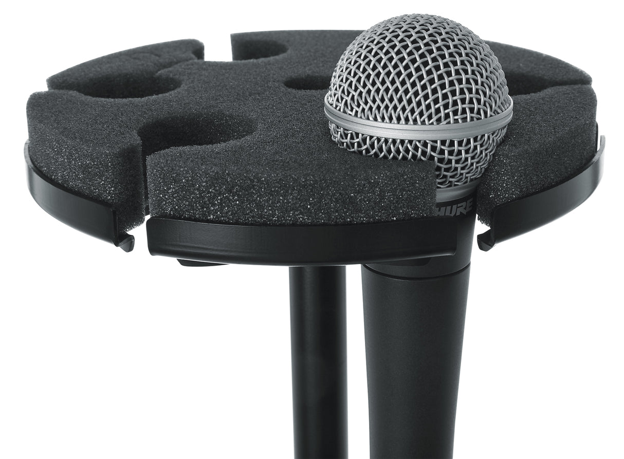 Gator Multi Microphone Tray Designed To Hold 6 Mics