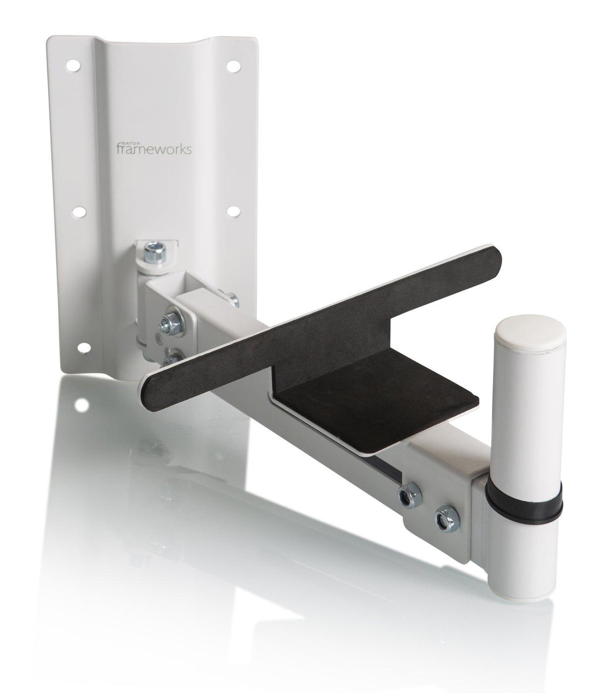 Gator Frameworks Wall Mount Speaker Stand White