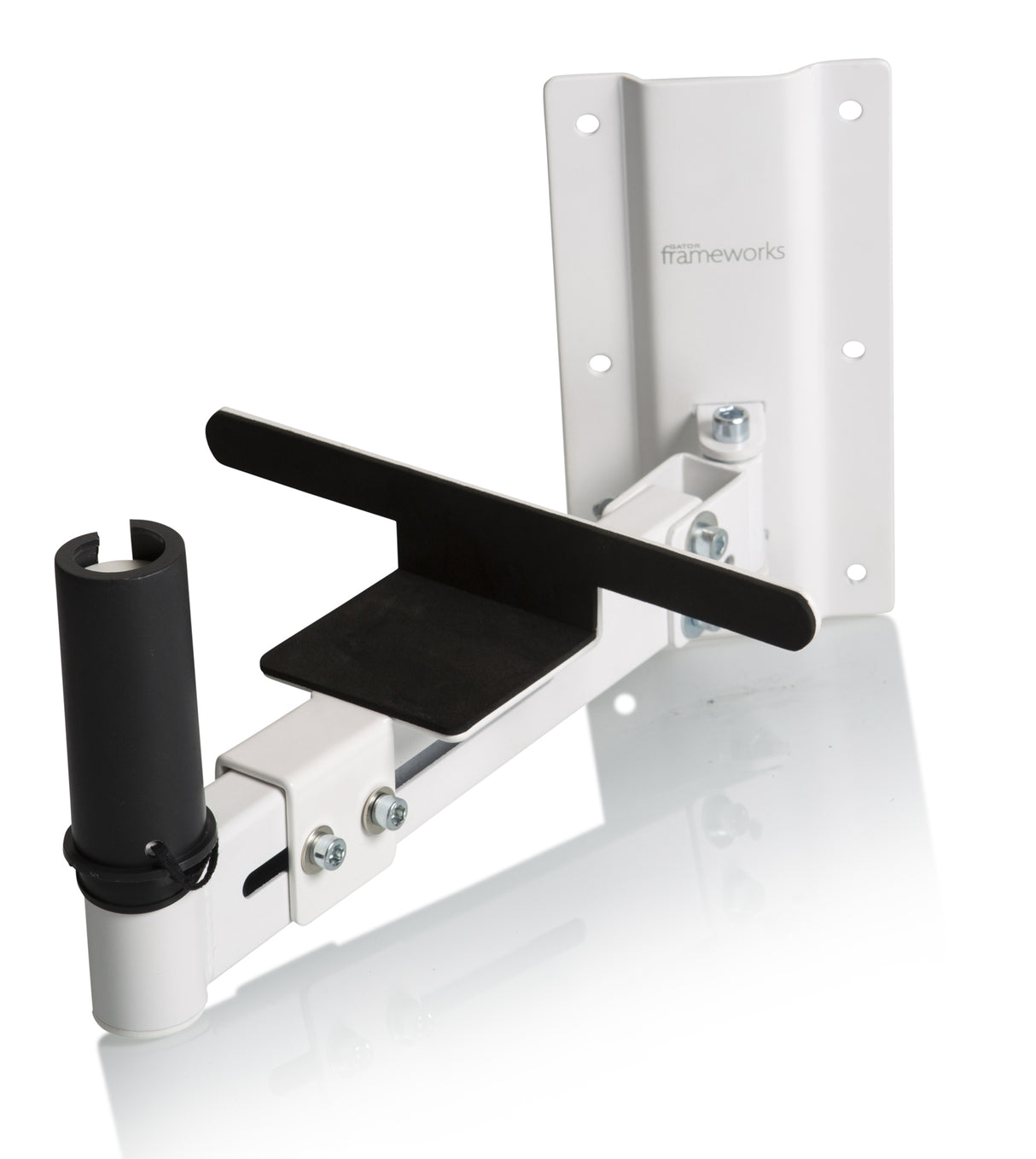 Gator Frameworks Wall Mount Speaker Stand White