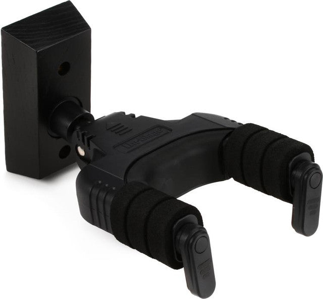 On-Stage Wood Locking Guitar Hanger - Black