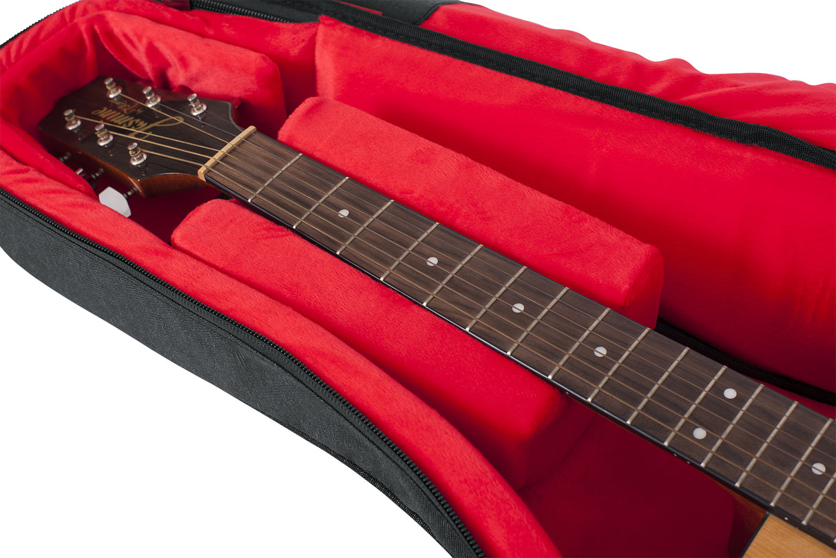 Gator Transit Acoustic Guitar Bag; Charcoal