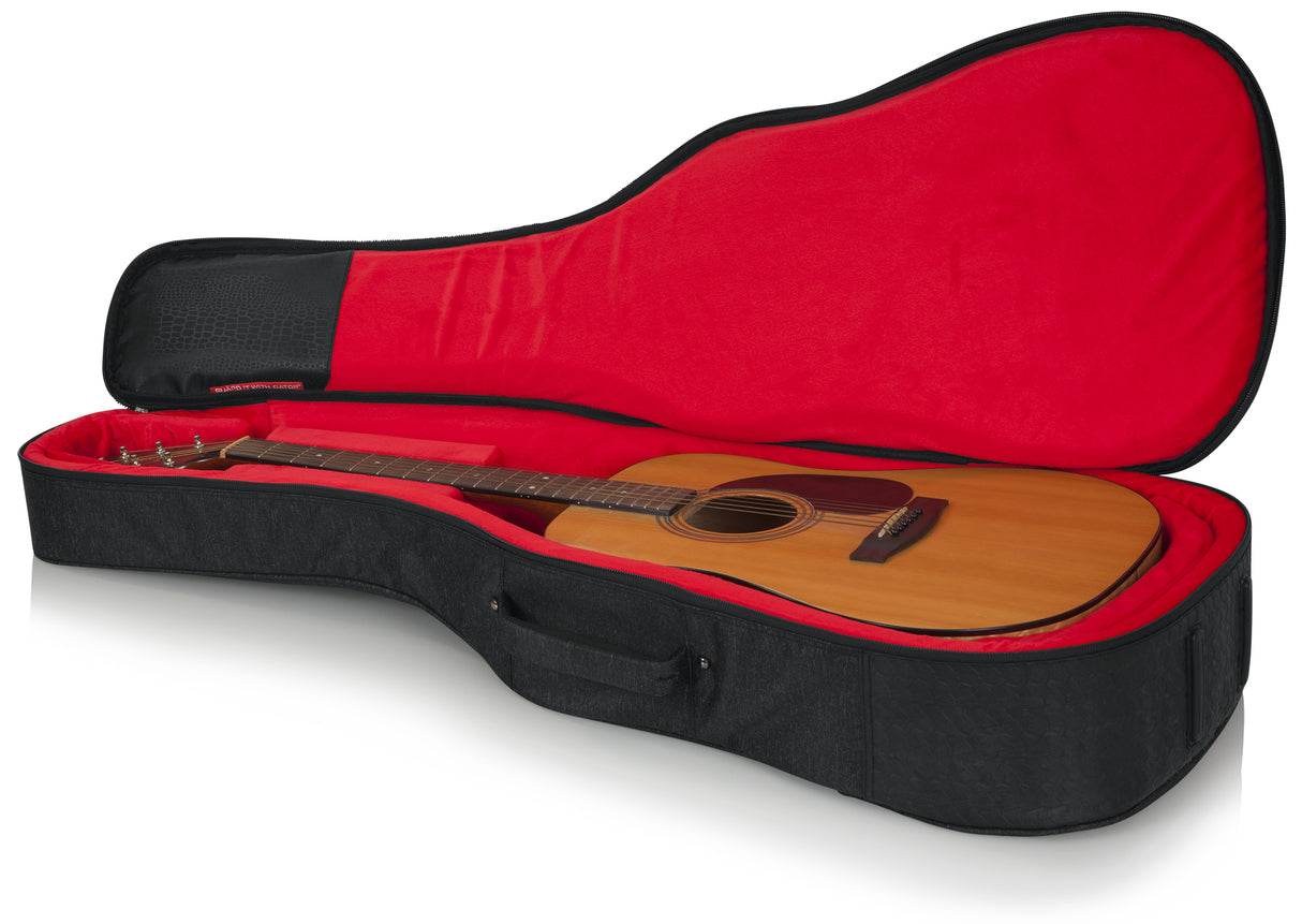 Gator Transit Acoustic Guitar Bag; Charcoal