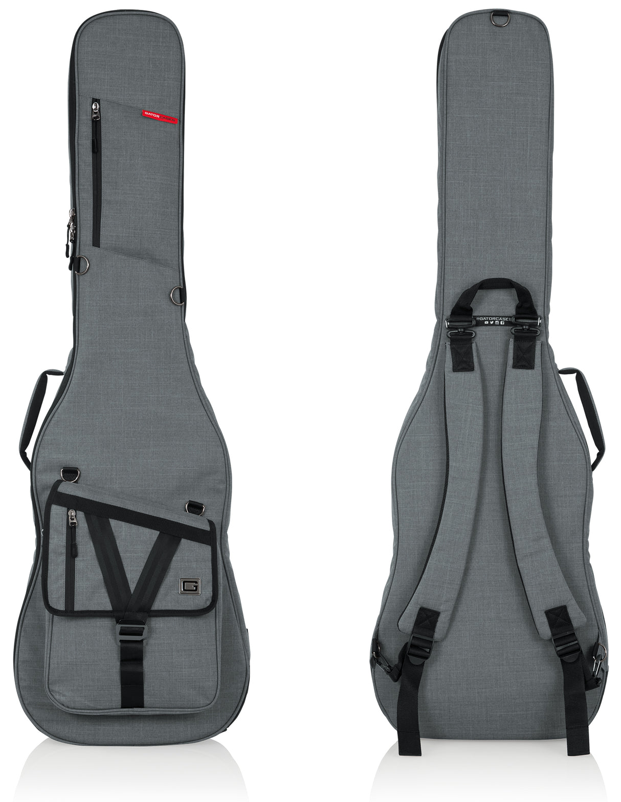 Gator Transit Bass Guitar Bag; Light Grey