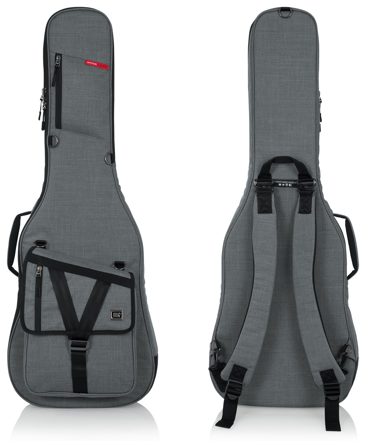 Gator Transit Electric Guitar Bag; Light Grey