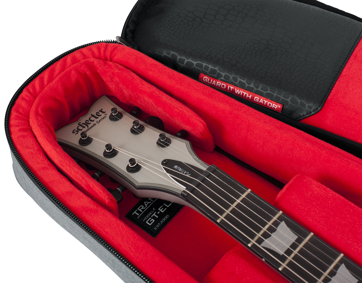 Gator Transit Electric Guitar Bag; Light Grey