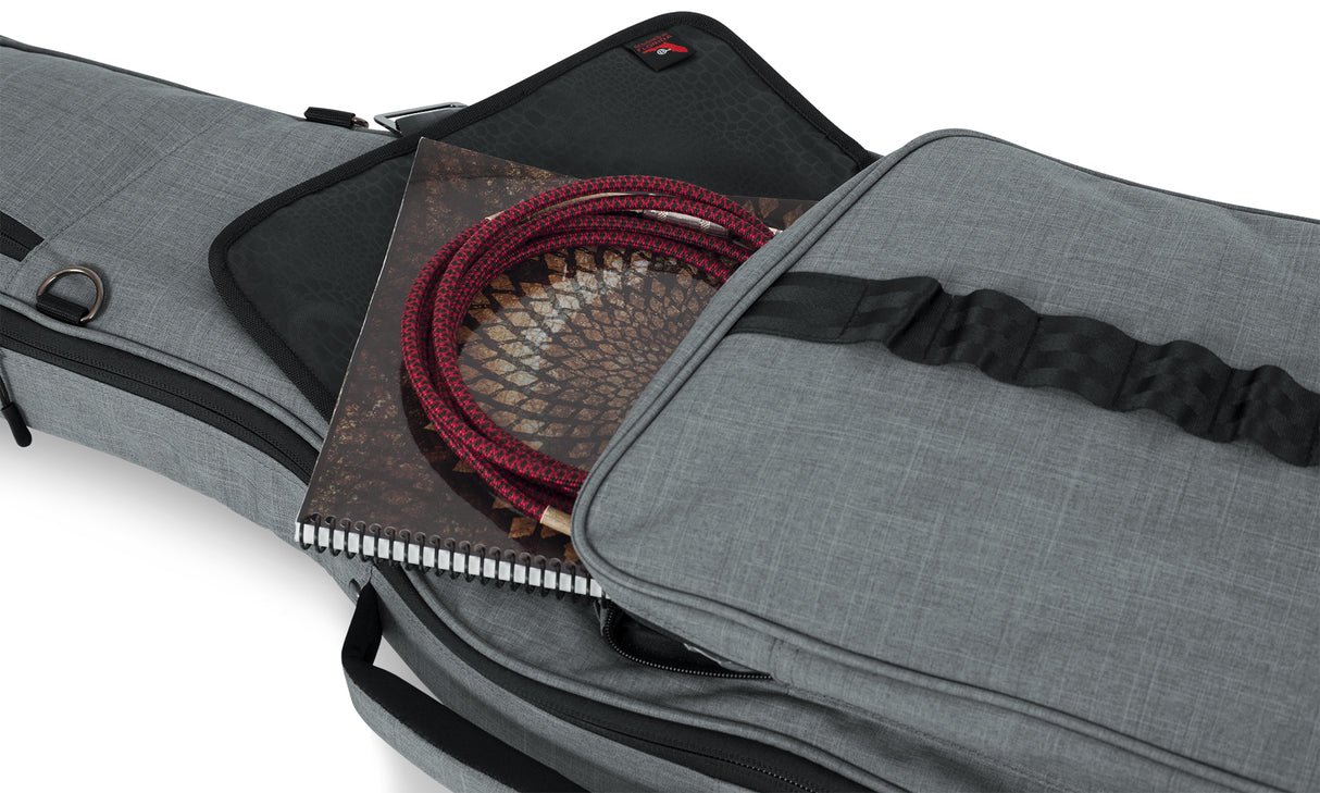 Gator Transit Electric Guitar Bag; Light Grey