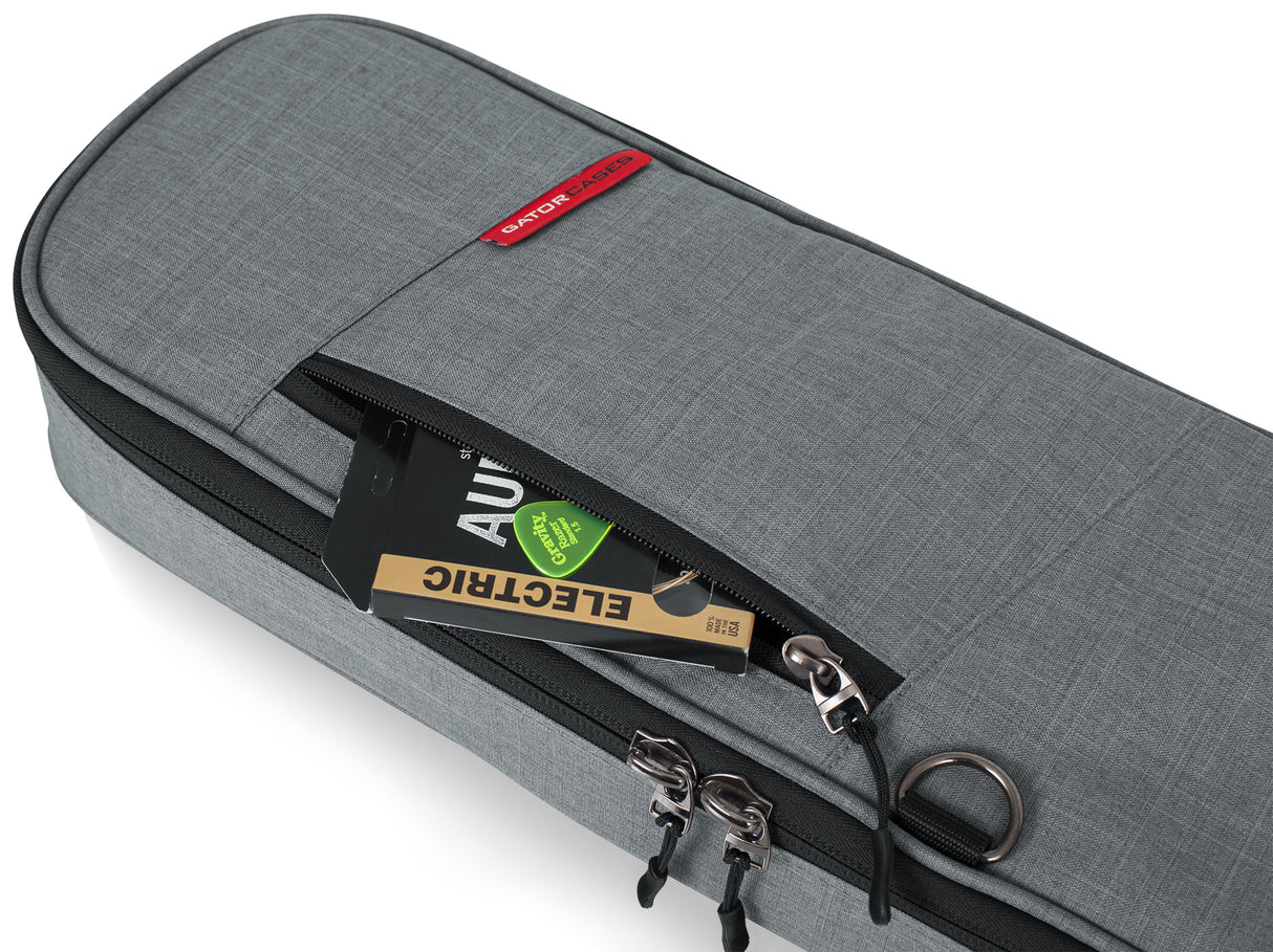 Gator Transit Electric Guitar Bag; Light Grey