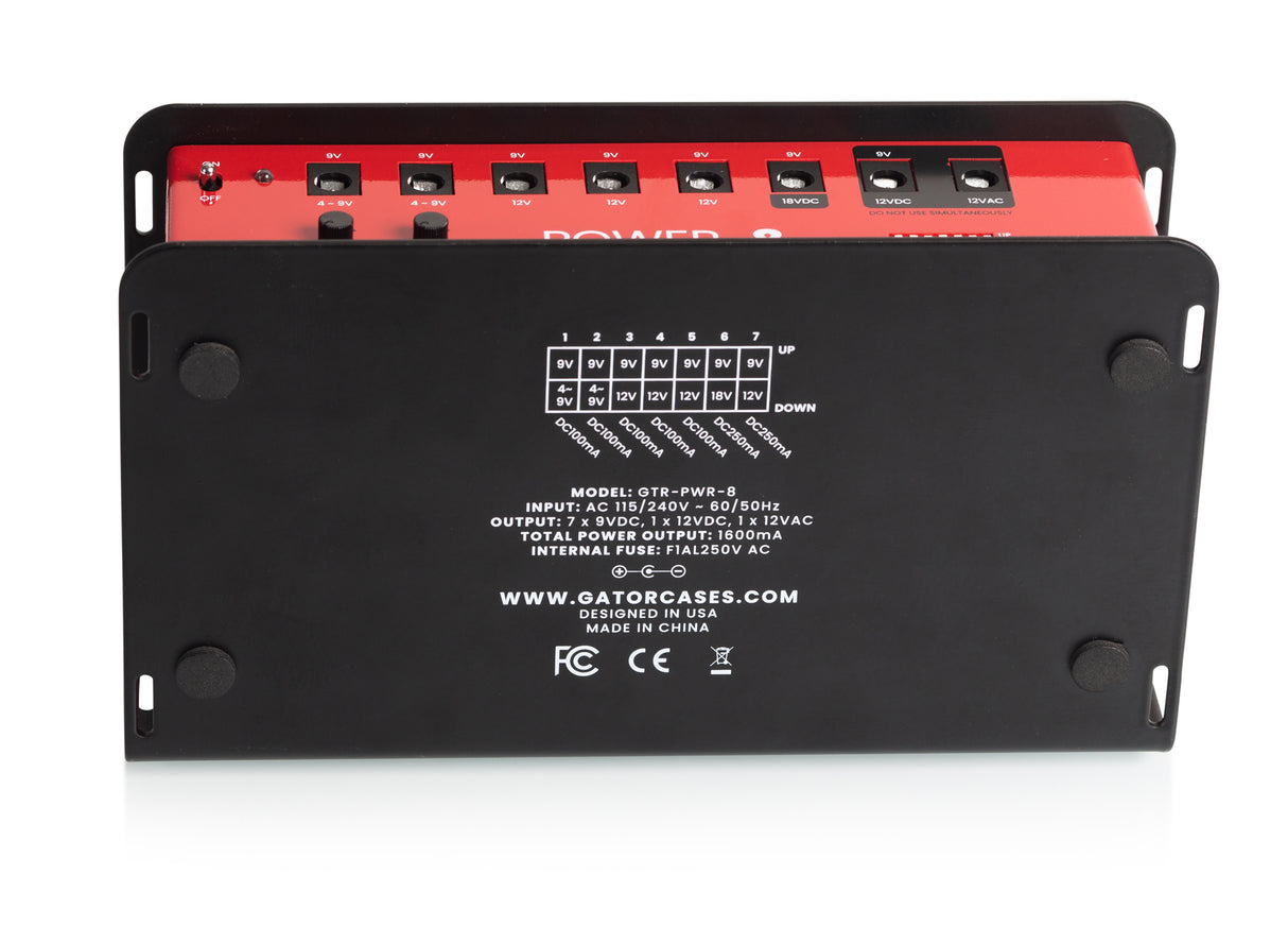 Gator Pedal Board Power Supply With 8 Isolated Outputs