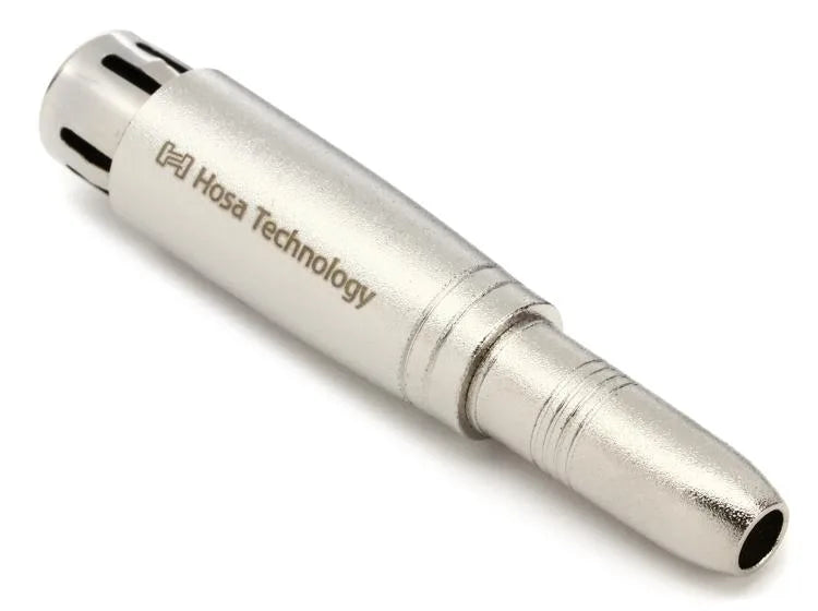 Hosa GXJ-183 XLR Female to 1/4 inch TRS Female Adapter