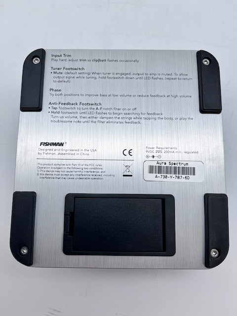 Used Fishman Aura Spectrum Imaging D.I.