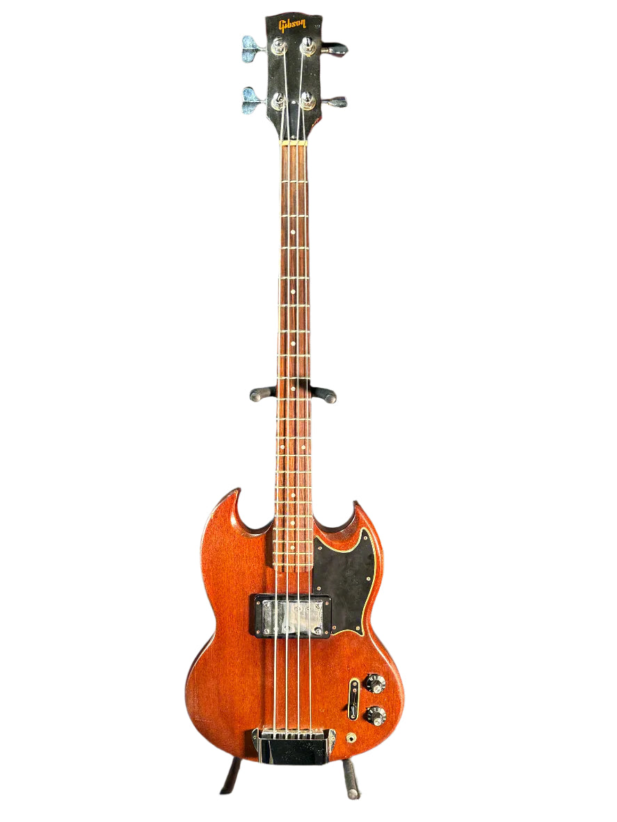 Used Vintage Gibson 70's SG Bass - Walnut (With Bag)